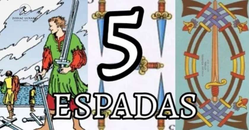 Cinco de Espadas Tarot