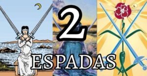 Dos de Espadas Tarot