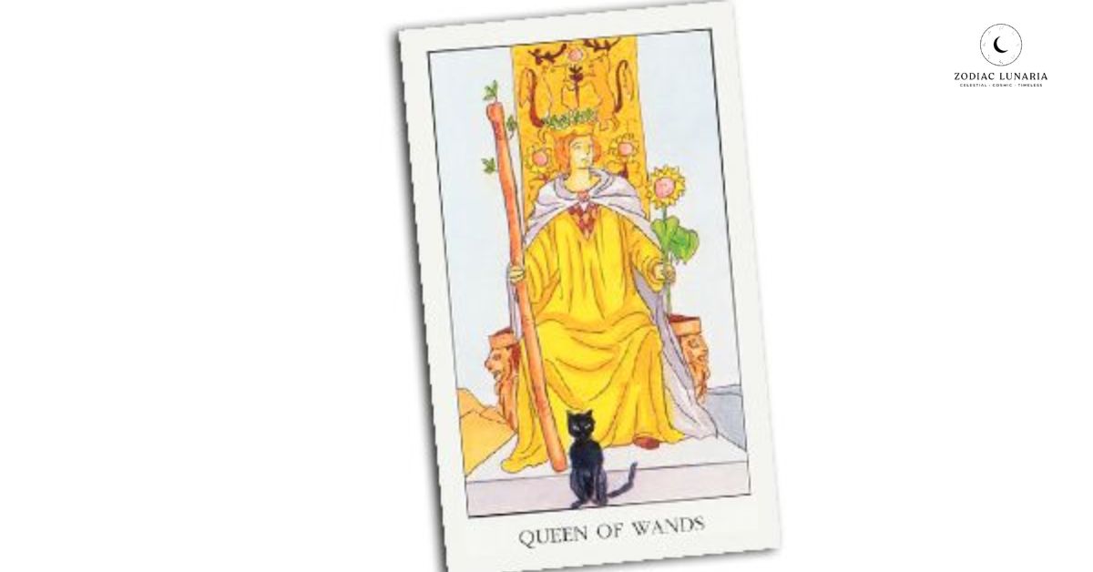 Reina de Bastos Tarot