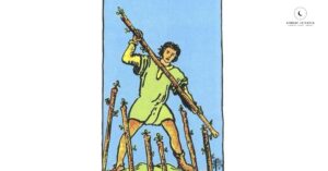 Siete de Bastos Tarot